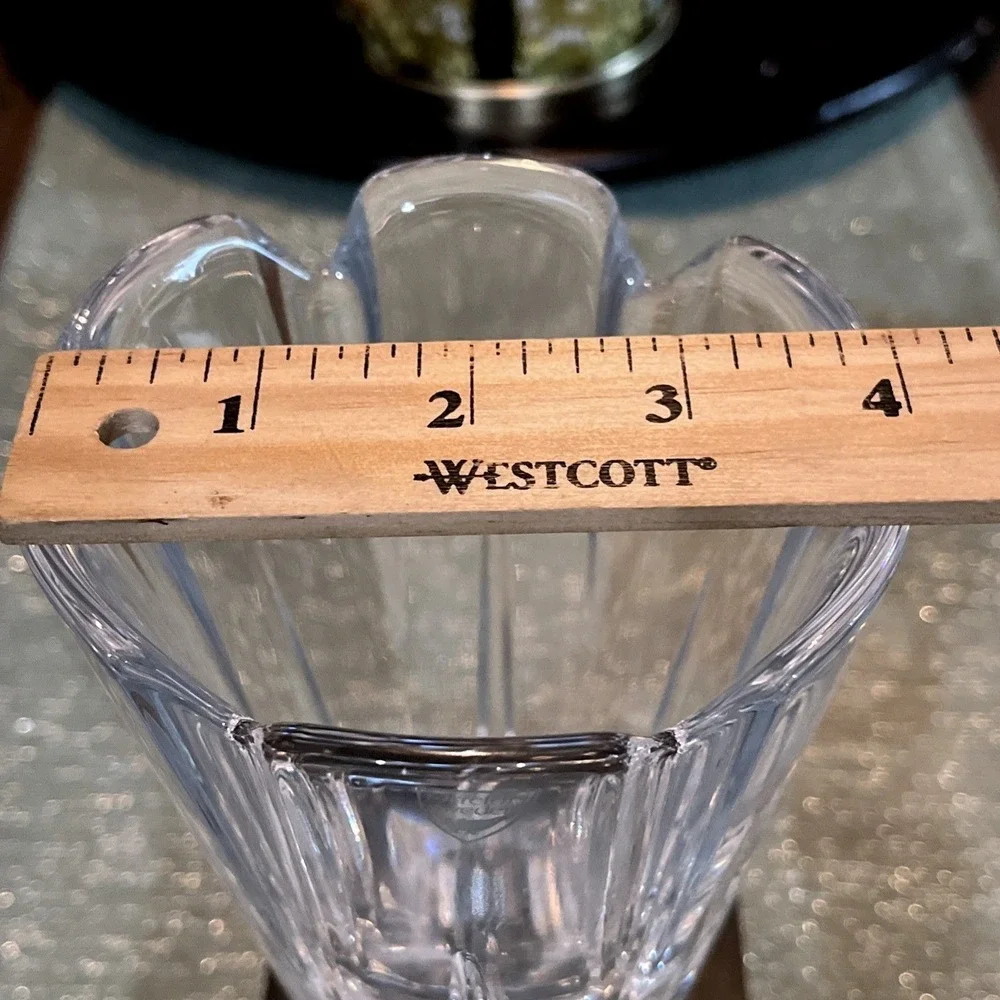 Vintage Orrefors Crystal Tulip Vase 6.5 Inch~Beautiful!